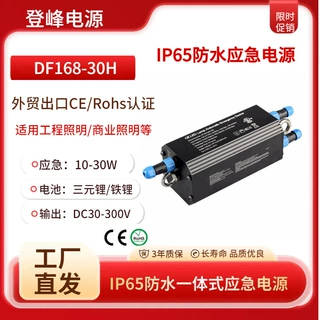 UFO工矿灯高棚灯应急电源 DF168-30H一体式外置 LED 应急驱动装置