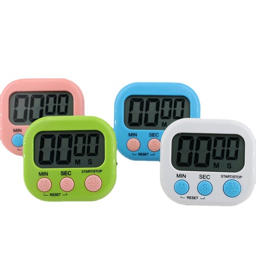 Kitchen timer student timer large display electronic alarm clock time manager timer wholesale