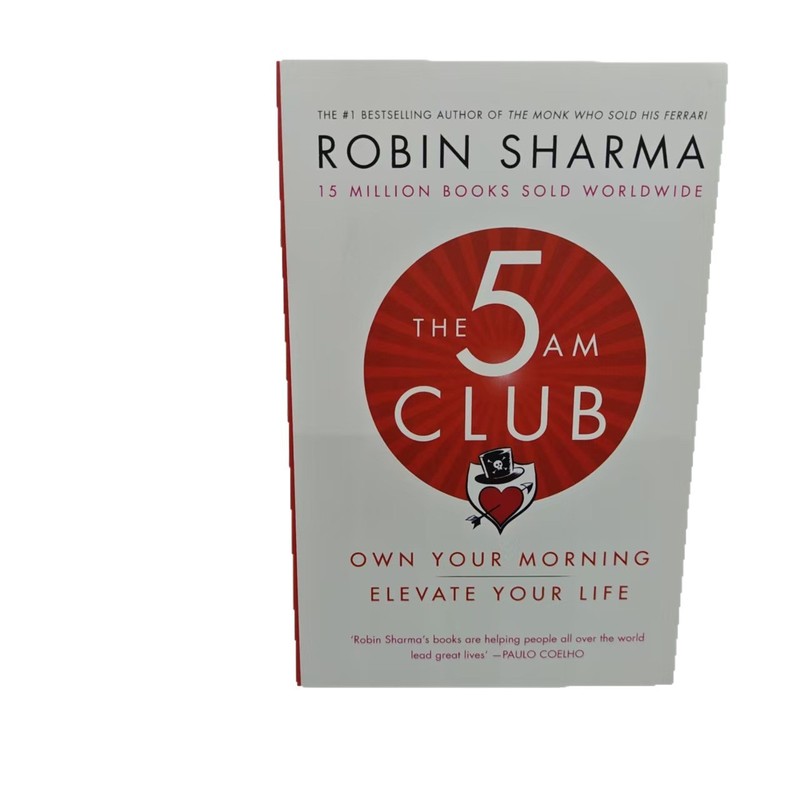 跨境爆款ROBINSHARMATHE5AMCLUB五点钟俱乐部掌控你的早晨提生活|undefined
