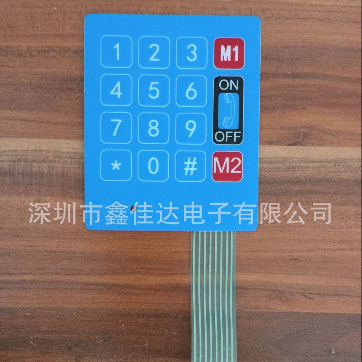 直供16键薄膜开关薄膜按键薄膜面板薄膜PVC标牌铭牌按键开关