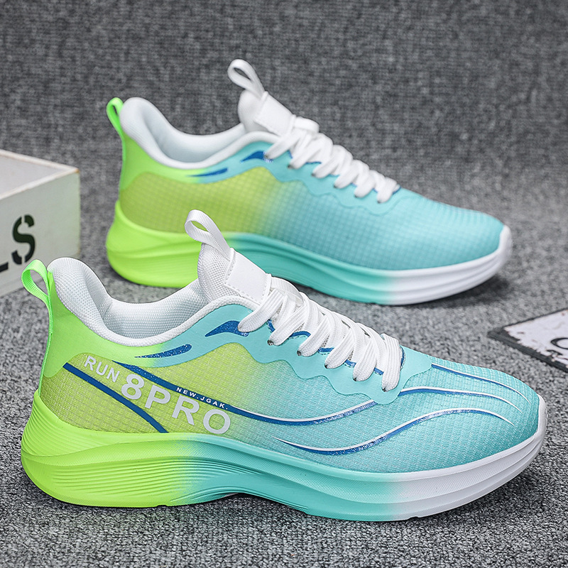 Large Size Summer New Men's Shoes Mesh Casual Sports Shoes for Men Breathable Lightweight Soft Sole Comfortable Student Running Shoes for Men