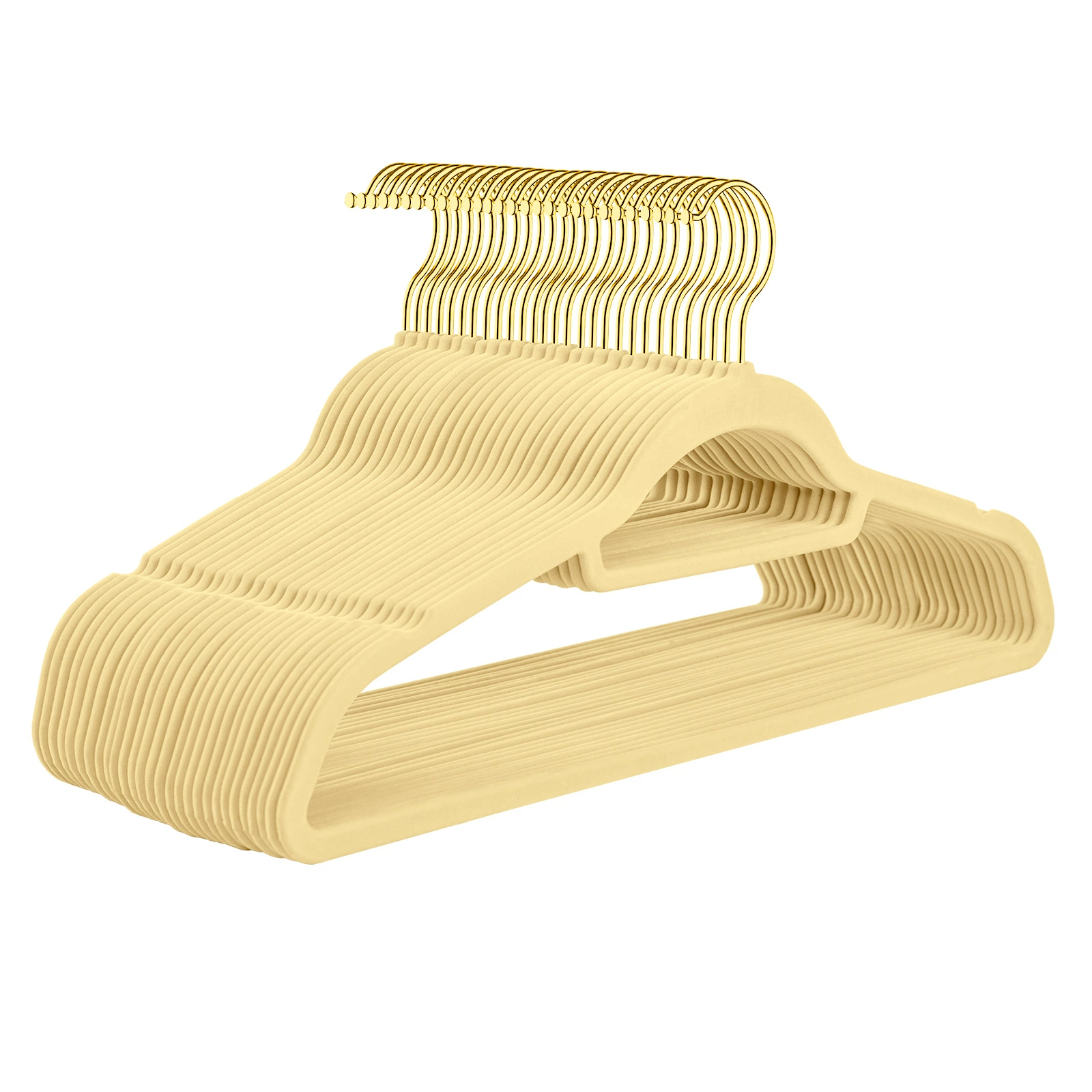 Плюшевый не-slip держатель для одежды, 45 см, розово-золотой swivel крючок