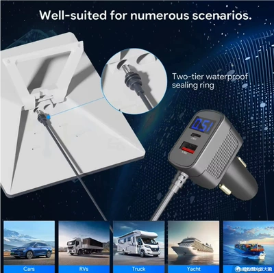 Power Cord Charger Multi-Function Three-In-One – Mobil şarj cihazları