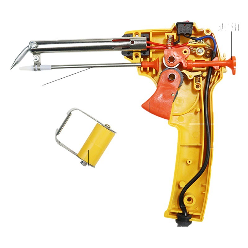 Трансграничный хит продаж ручной паяльный пистолет Электрический паяльник внешний нагрев 60 Вт ремонт точечной сварки лампа бар печатная плата паяльный пистолет