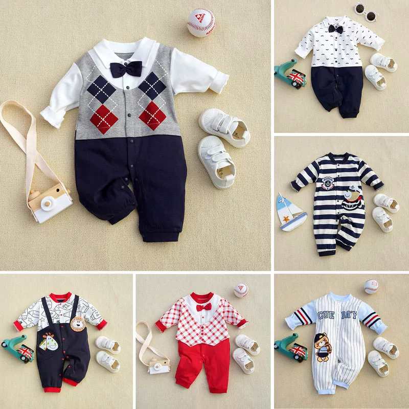 Autumn cotton long-sleeve, bodysuit, for import