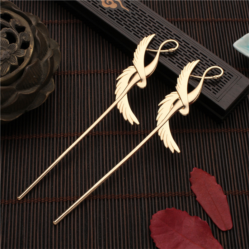 Antiquity Hairpin Hanfu Three thousand Hairdressing ancient costume Headdress Antiquity Jewelry Wafer Ancient Combs Step shake