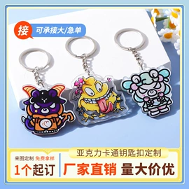 动漫立牌;钥匙扣及钥匙扣配件;钥匙扣