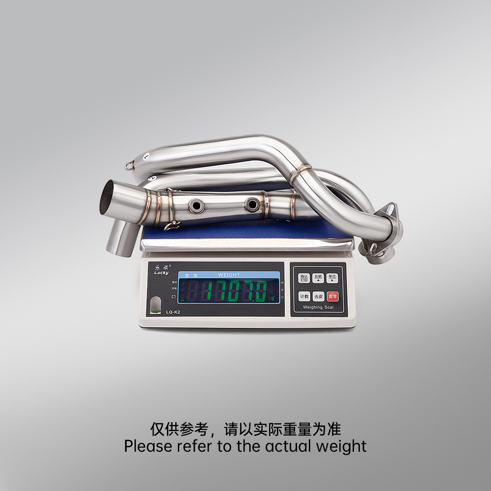 Suitable for Mt07 Full Exhaust Modification, Stainless Steel Front Exhaust Pipe, Arrow Brand Ar Scorpio Tail Section Silencer