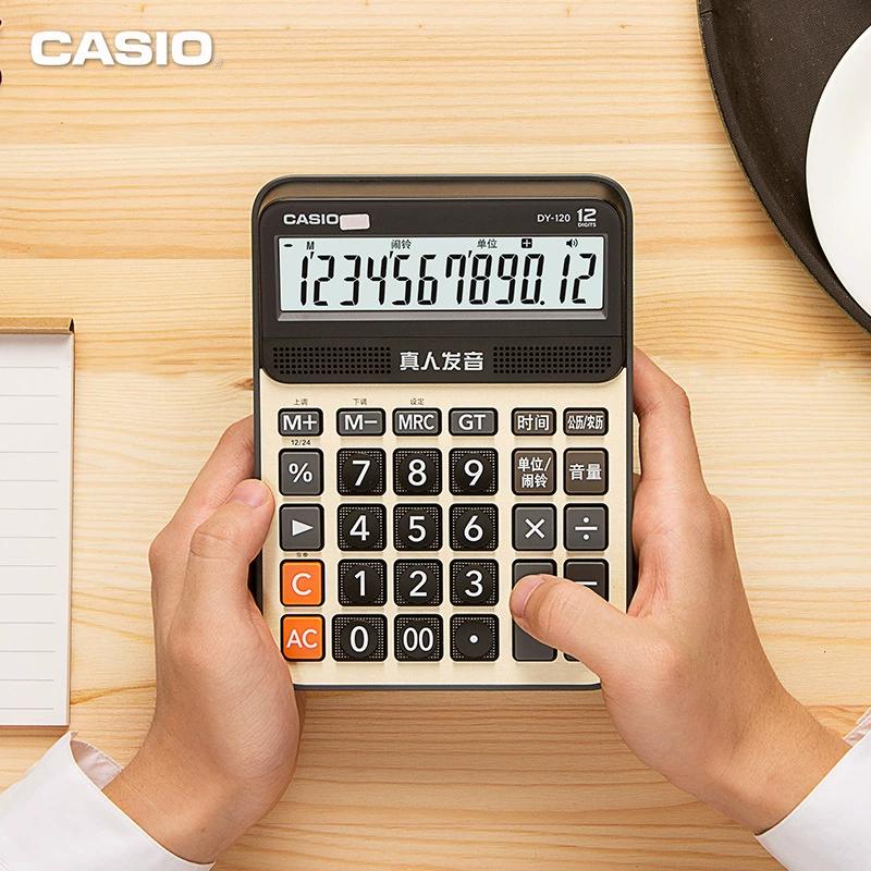 Настояем CASIO/Casio DY-120 Игровой музыкальный калькулятор с голосовым аудио