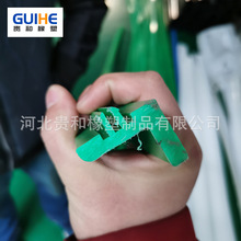 塑料缓冲条垫条 挤出导轨垫条 绿色塑料T型垫条 工字型塑料衬条