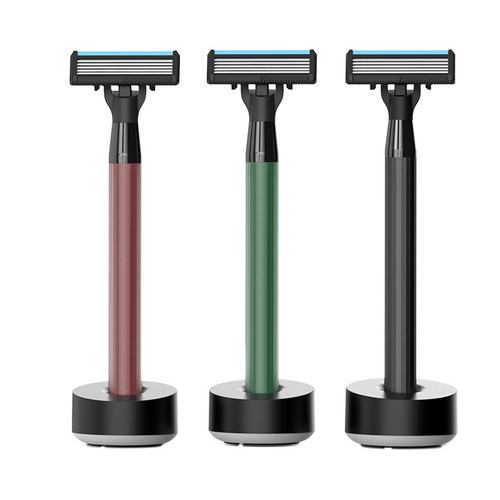 Youpin Huanxing manual razor set (5-layer blade) men's dad blade double-sided razor