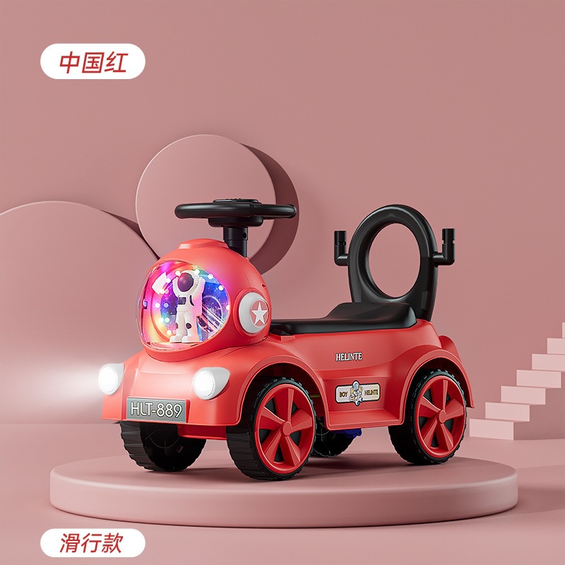 Trolley de torsión, motocicleta eléctrica para bebés y niños, carro de mano ligero de carga deslizante, patina anti-roll lateral de 1 - 3 - 6 años image 15