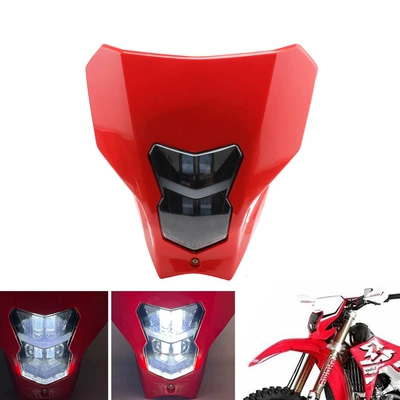 Motorcycle headlights, headlights light daytime running - red-hl109-0-3