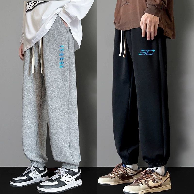 Men's Pants 2025 Spring and Autumn New Japanese Style Trendy Jogger Sweatpants Youth Loose Sports Pants Men's Casual Long Pants