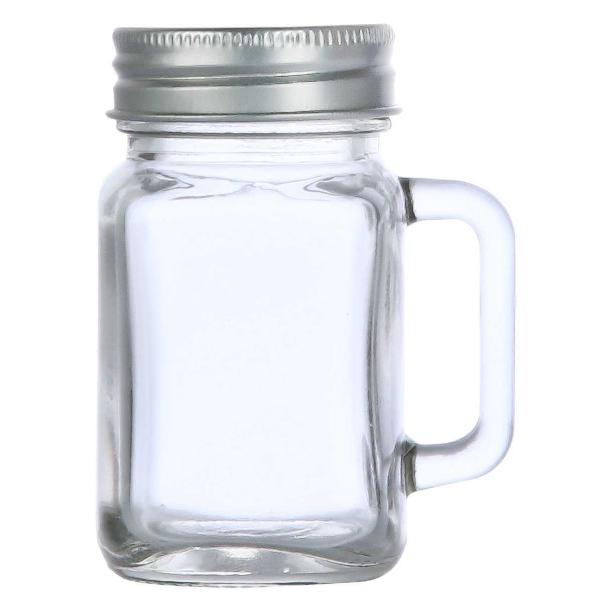 Amazon Mini Glass 40ml taza de mango café concentrado mermelada botella dividida muestra botella vacía taza Mason