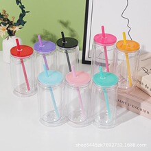 ������wPC�p��÷ɭƿ 16oz�p��÷ɭ���h��������ɫ÷ɭƿ���ϱ�