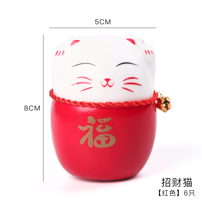 Año Nuevo bambú pequeño colgante linterna hecha a mano DIY material de cuerda colorida linterna Festival de Primavera auspiciosa escoba colgante