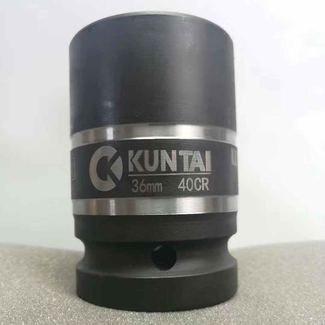 大风炮加厚六角套筒3/4六角加厚套筒气动板子专用套筒重型厚套筒1