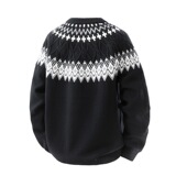 复古提花毛衣男秋冬季青少年学生帅气圆领针织衫宽松保暖打底线衣，男装针织衫/毛衣，星座614