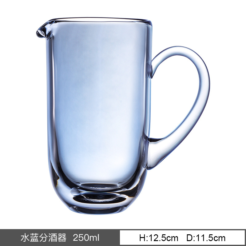 Importación checa de cristal sin plomo tazas de licores de licores de alta temperatura diseño comercial de compras a granel de tazas de vidrio sin plomo