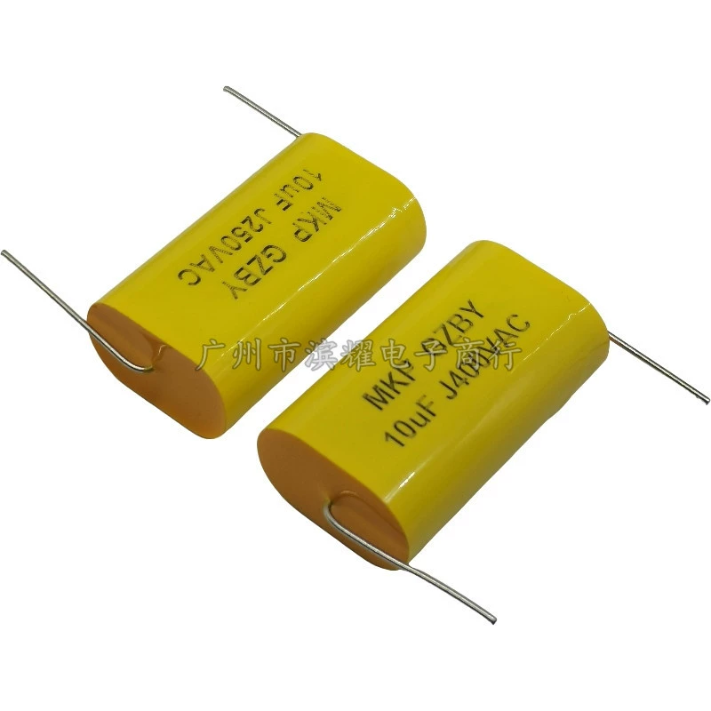 MKP осевой через сердечник конденсатор 250VAC10UF 400VAC 106 не полярный аудио ультразвуковой конденсатор