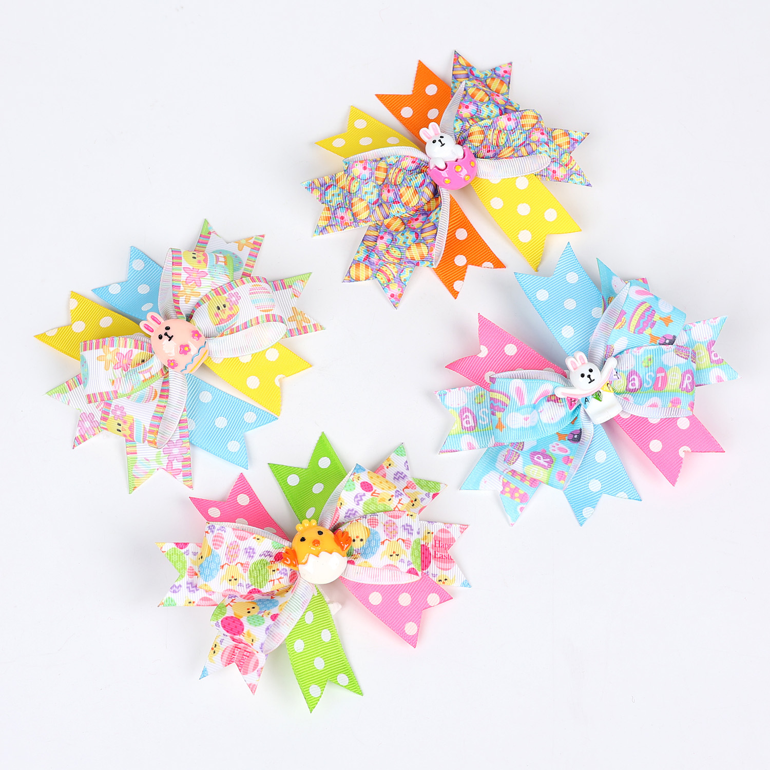 Kid's Cartoon Style Animal Bow Knot Alloy Threaded Braid Hair Clip display picture 2