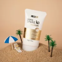 Новый трансграничный продукт Laiko Snail Sunscreen 50 г, увлажняющий, увлажняющий, изолирующий крем от УФ-излучения на складе