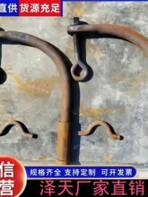 碳钢垂直吊盖人孔摇臂回转盖人孔轴耳合页粗细把手旋柄套件配件