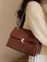 网红千层大容量包包女2025新款春夏复古通勤包百搭链条单肩斜挎包