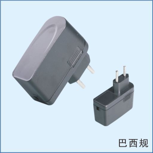 厂家直供超声巴西规电源外壳/12W印规充电器外壳