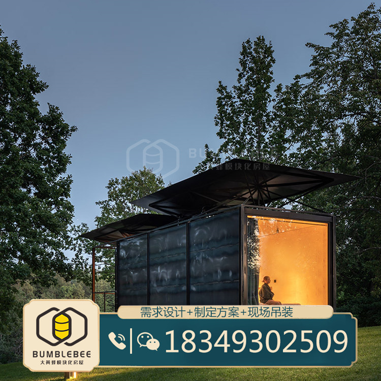 四川奇特造型主题轻钢酒店 创意太空舱民宿 文旅景区地标打造