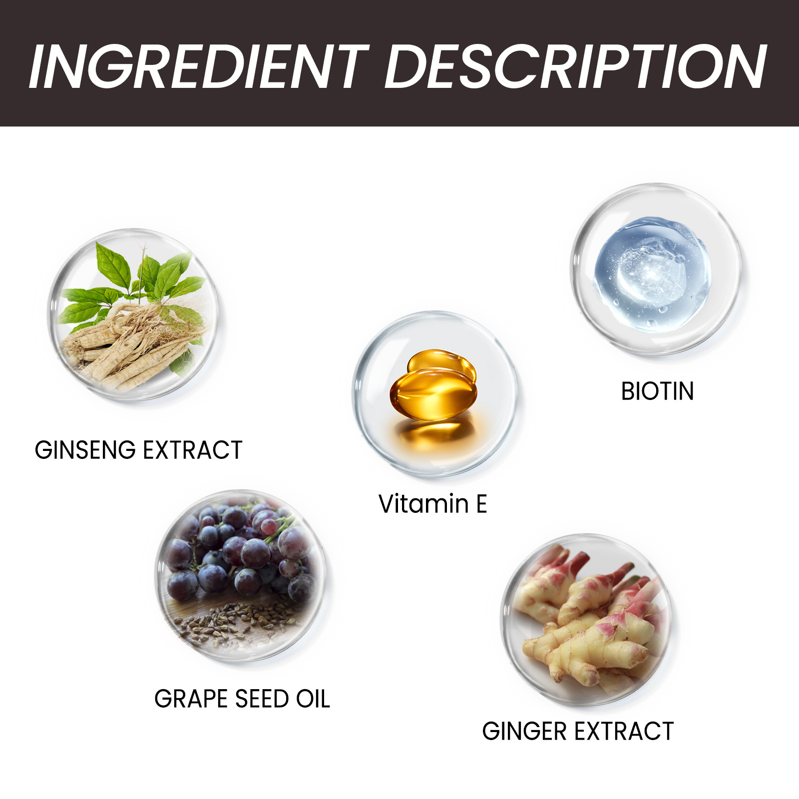 OUHOE Biotin Moisturizing Root Dense Repairing Hairline Strong and Firm Hair Essence_voghion.com