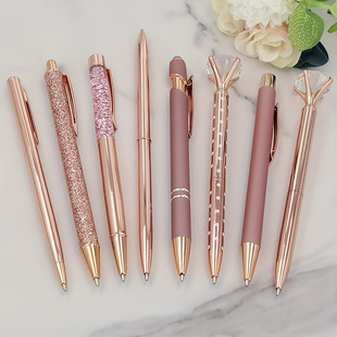 Z 64044 Crown Glitter Metal Pen Set �ʹ���ɳ���وA��P���b