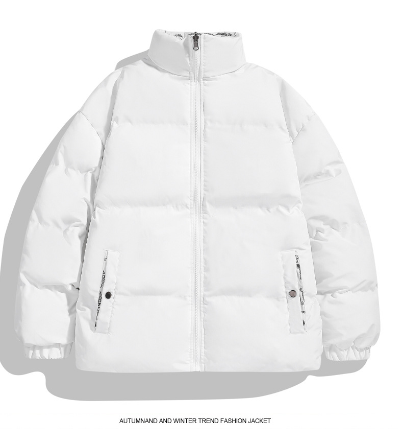 Vêtements pour hommes Veste double face pour hommes en automne et en hiver, veste décontractée ample, manteau en coton, manteau en coton épaissi,_voghion.com