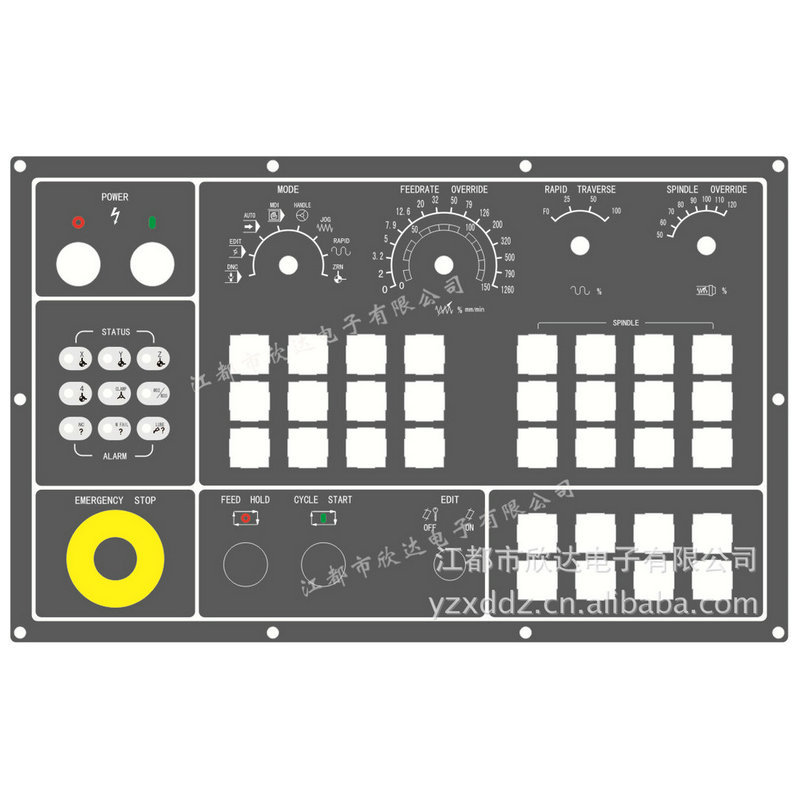 厂家大量供应各类规格，型号，材质的薄膜面板开关，质量好价格优