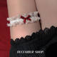 New Bow Lace Lolita Lolita Thigh Decoration Cute Girl's Leg Ring Foot Accessories Performance Accessories Legs