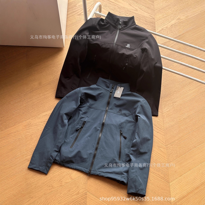 Kailas M8 Soft Shell Outdoor Sports Climbing Waterproof and Windproof Embroidered Logo Stand Collar Jacket