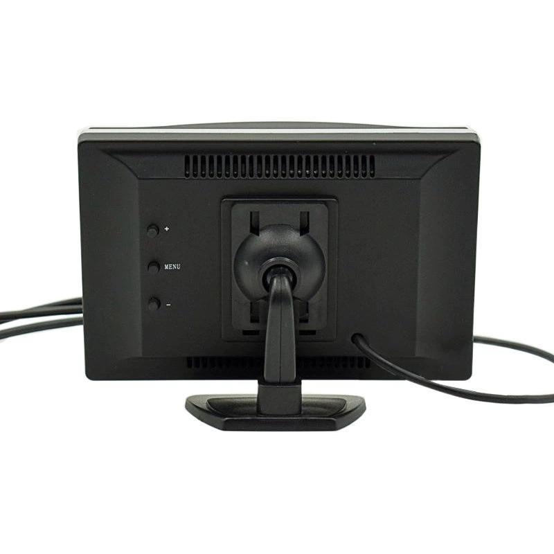 Трансграничный HD 5-дюймовый автомобильный монитор с двумя входами и задним ходом