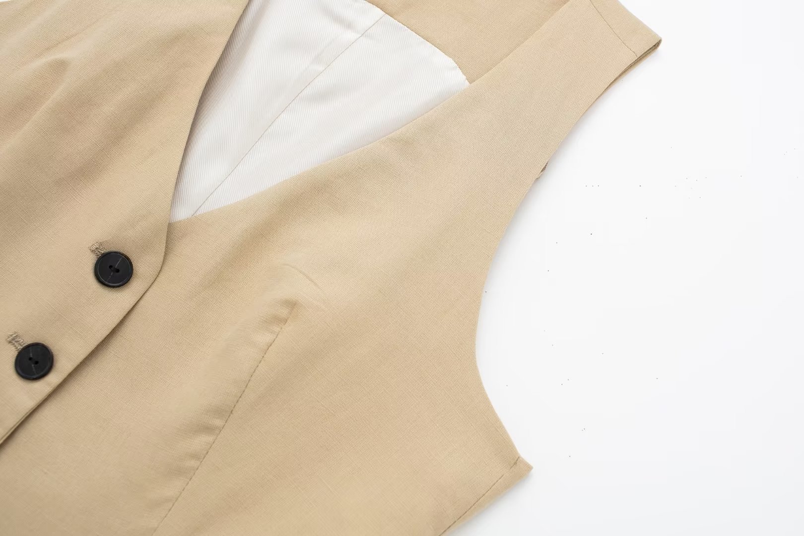 157g Weight Long Sleeve Sleeve Length Viscose fiber Fabric Type Pants Sets Sets Type 3 Pieces Set Quantity Daily Occasion Turndown Neckline Regular Fit Fit Type Solid Color Pattern Summer, Spring Season Women's Gender Business, Classic Style Style Women's Long Sleeve Blazers Business Classic Style Solid Color 12