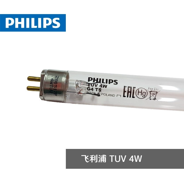 Philips PhilipsTUV4W ультрафиолетовая бактерицидная лампа 4 Вт лампа для очистки воды трубка TUV4WT5 плюс кронштейн