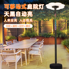 国境を越えたled太陽エネルギー屋外景観灯家庭用別荘庭移動式誘導照明灯庭灯