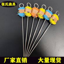甲鱼钩套装成品线组防脱王八钩钓黑鱼甲鱼鳖神器双钩钓有倒刺子线