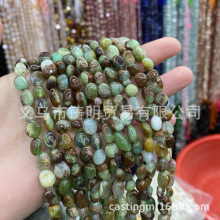 澳洲玉散珠 澳洲玉不定型 不规则散珠 diy手工饰品配件