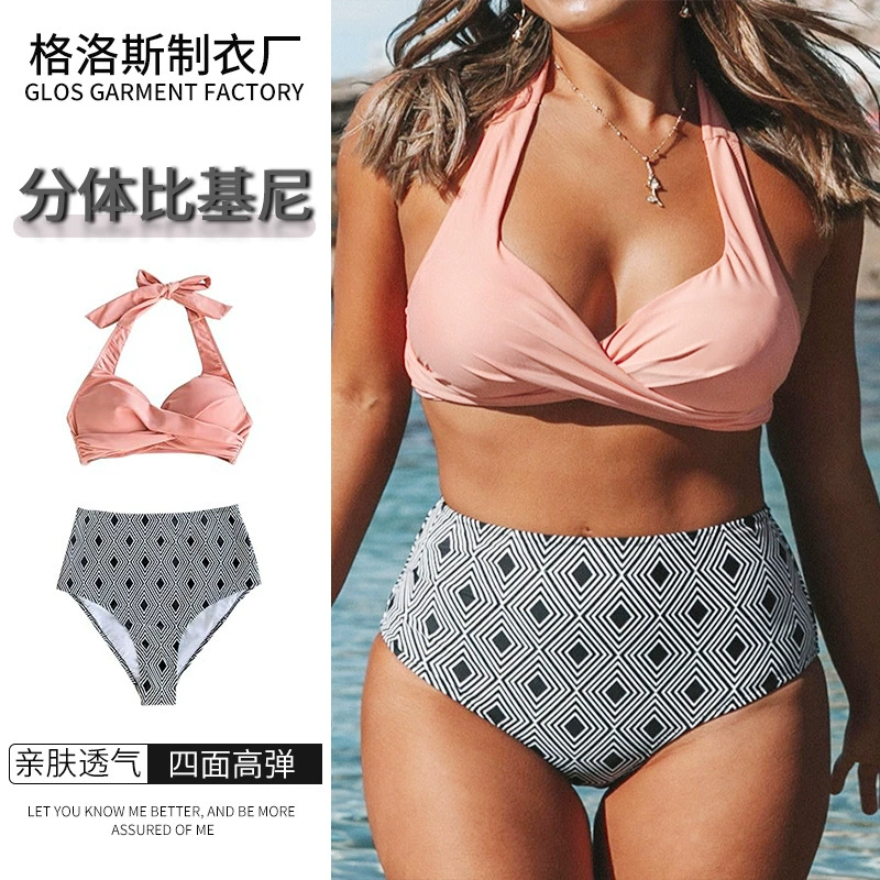 Swimwear, trousers, European style, Aliexpress, high waist