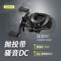 跨境代发小高尔夫五代水滴轮DC骚音微物路亚轮防炸线鱼线轮超