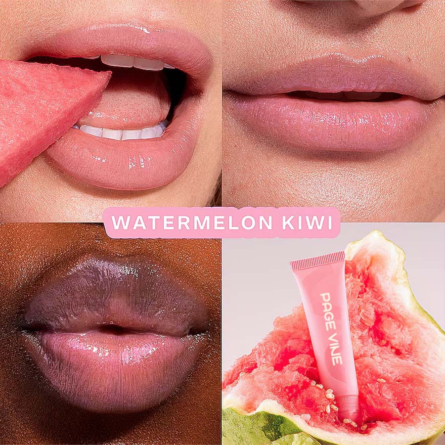 Maquillaje transfronterizo PAGE VINE marca caliente conjunto de esmalte de labios plano hidratante e hidratante belleza de comercio exterior