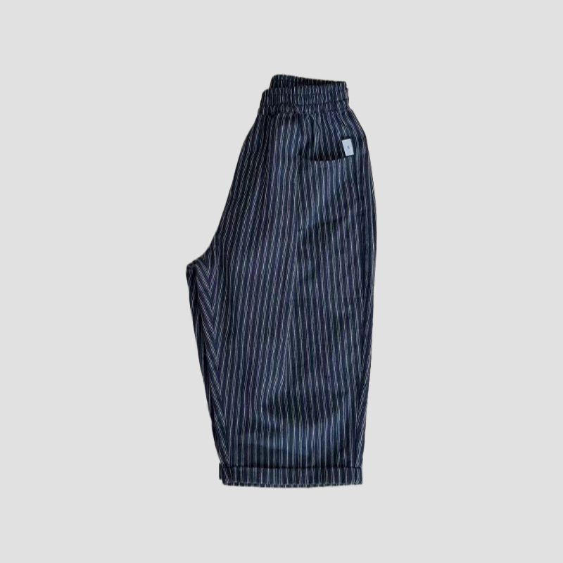 Girls' Pants Summer Thin 2024 New Korean Style Kidsren's Stripesd Summer Student Version Little Boy Casual Pants