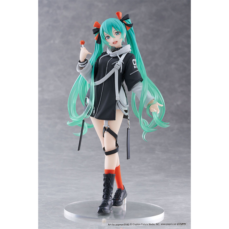 Original japonés original Hatsune Miku MIKU Hatsune Patrol hecho a mano Jingpin caja ciega adornos periféricos de animación