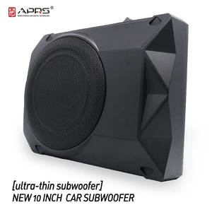 10 düym 600W Ultra-İncə Aktiv Avtomobil Sabvuferi