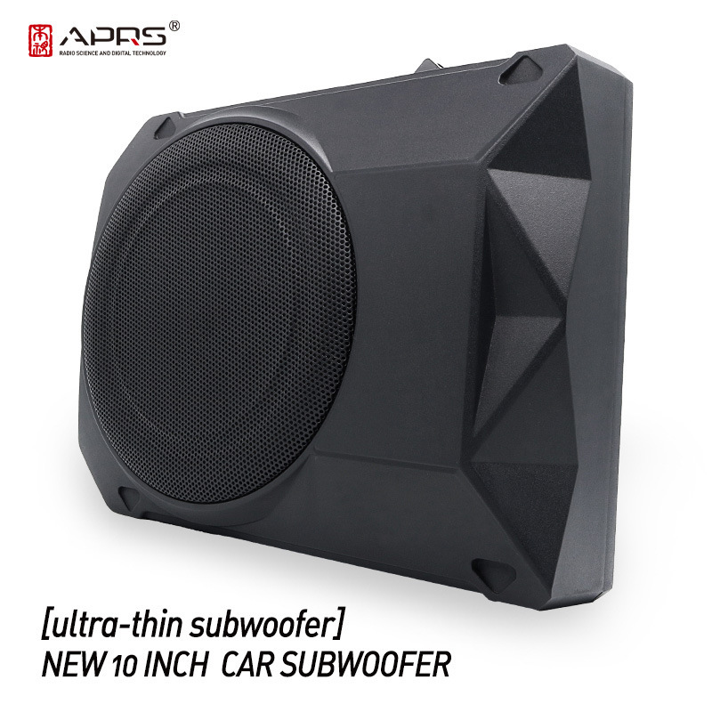 10inch Car 600W High-Power Ultra-Thin Active Subwoofer Car Subwoofer System Factory Wholesale